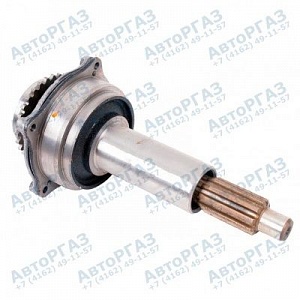 Вал первичный КПП ГАЗ 3309, 33081 с крышкой, арт. 3309-1701022